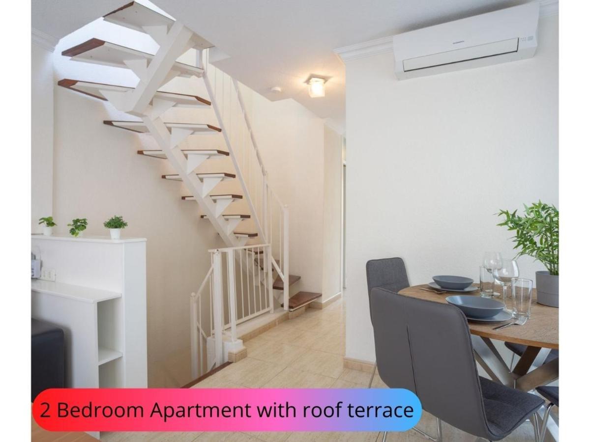 Desirable Rooftop Terrace , 2 Bedroom Apartment With Wifi In Costa Adeje Кальяо-Сальвахе Экстерьер фото