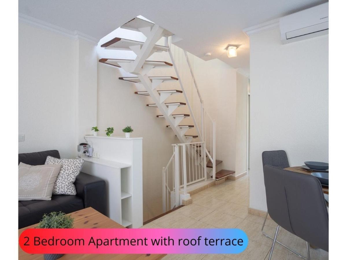 Desirable Rooftop Terrace , 2 Bedroom Apartment With Wifi In Costa Adeje Кальяо-Сальвахе Экстерьер фото