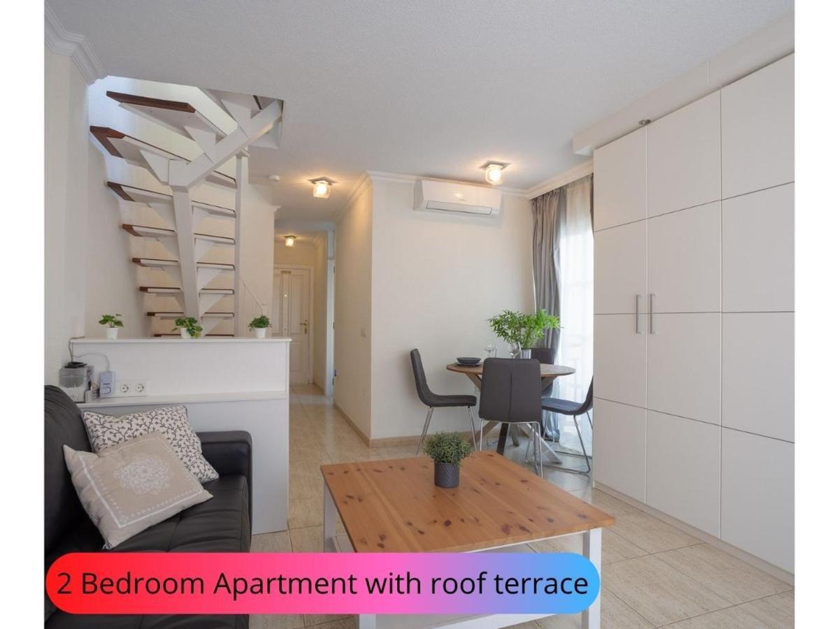 Desirable Rooftop Terrace , 2 Bedroom Apartment With Wifi In Costa Adeje Кальяо-Сальвахе Экстерьер фото