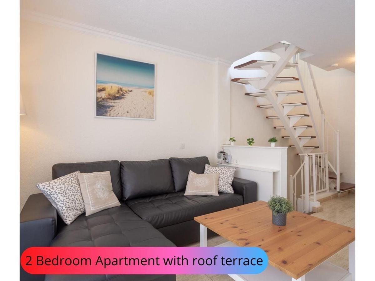 Desirable Rooftop Terrace , 2 Bedroom Apartment With Wifi In Costa Adeje Кальяо-Сальвахе Экстерьер фото