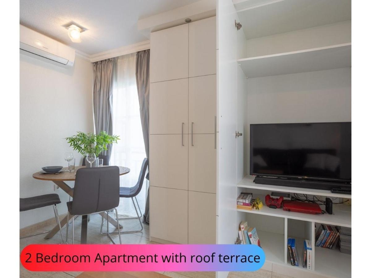 Desirable Rooftop Terrace , 2 Bedroom Apartment With Wifi In Costa Adeje Кальяо-Сальвахе Экстерьер фото