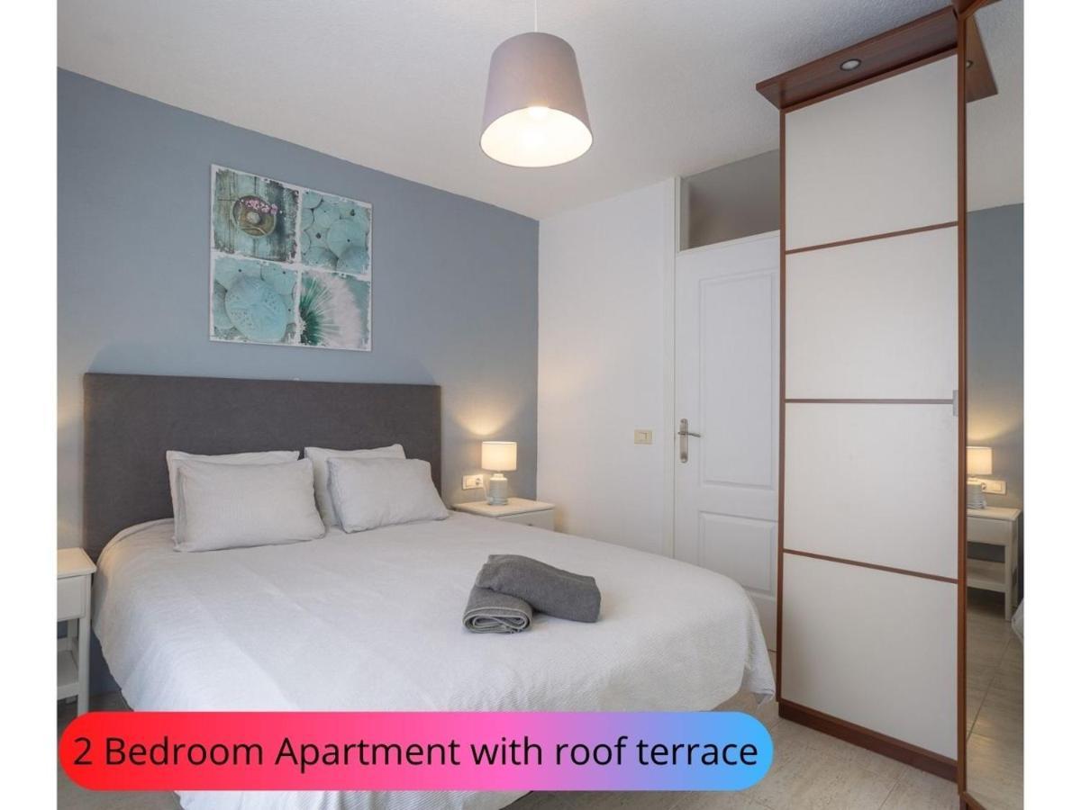 Desirable Rooftop Terrace , 2 Bedroom Apartment With Wifi In Costa Adeje Кальяо-Сальвахе Экстерьер фото