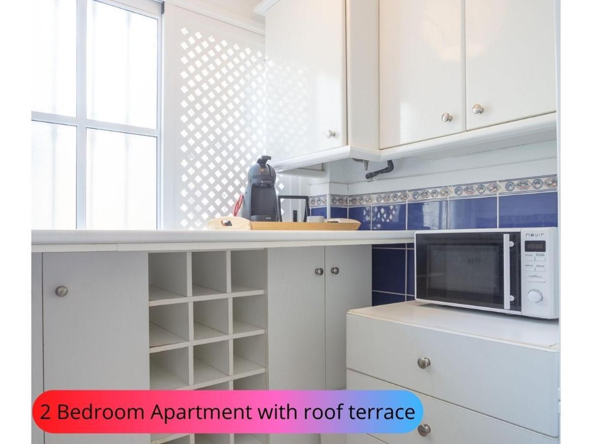 Desirable Rooftop Terrace , 2 Bedroom Apartment With Wifi In Costa Adeje Кальяо-Сальвахе Экстерьер фото